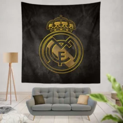 Real Madrid CF Copa del Rey Soccer Club Tapestry