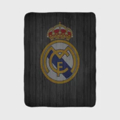 Real Madrid CF Focused Club Fleece Blanket 1