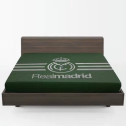 Real Madrid CF Popular Spanish Club Fitted Sheet 1