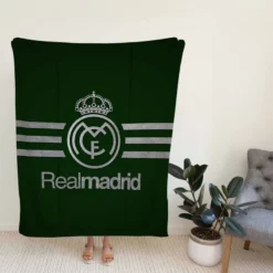 Real Madrid CF Popular Spanish Club Fleece Blanket