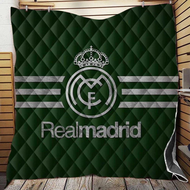 Real Madrid CF Popular Spanish Club Quilt Blanket