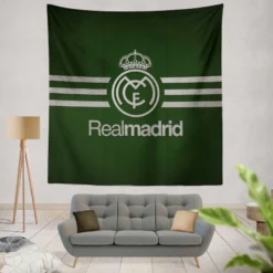 Real Madrid CF Popular Spanish Club Tapestry