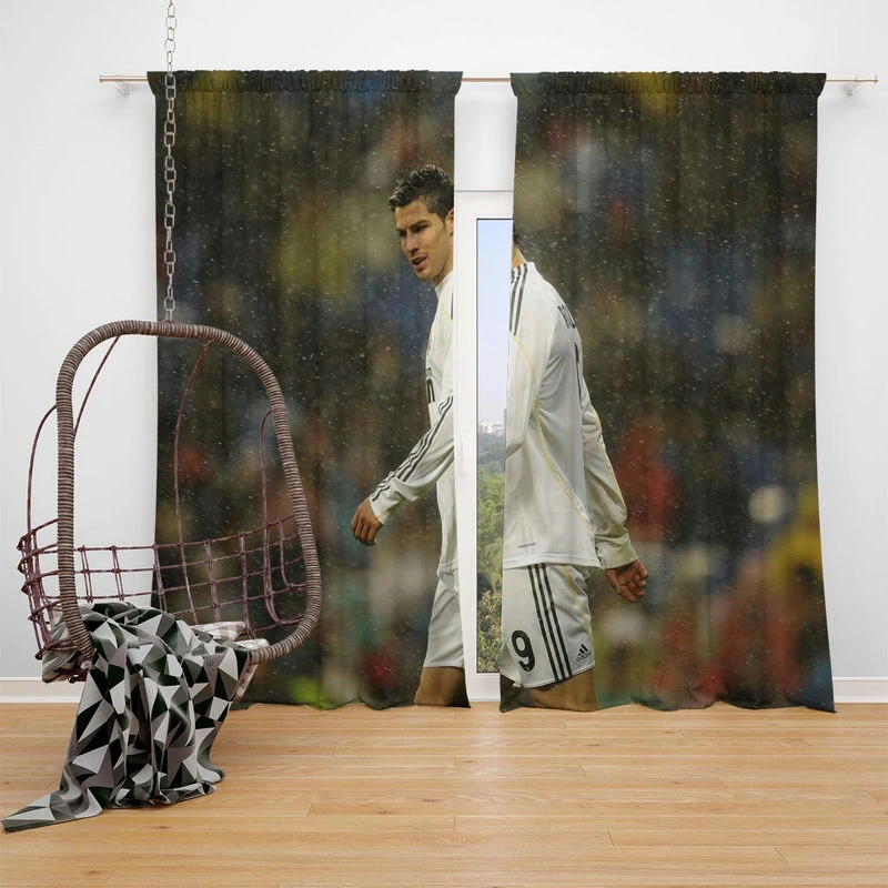 Real Madrid CF Ronaldo CR7 Window Curtain