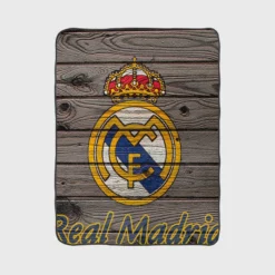 Real Madrid CF Spain Club Fleece Blanket 1