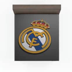 Real Madrid CF embedded logo Fitted Sheet
