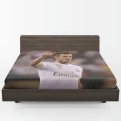 Real Madrid Club Player Gareth Bale Fitted Sheet 1