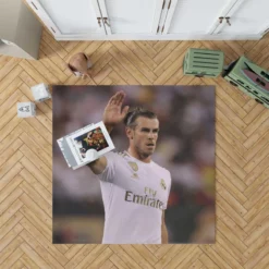 Real Madrid Club Player Gareth Bale Rug