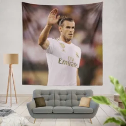 Real Madrid Club Player Gareth Bale Tapestry