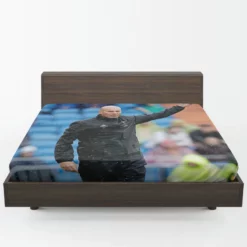 Real Madrid Football Zinedine Zidane Fitted Sheet 1