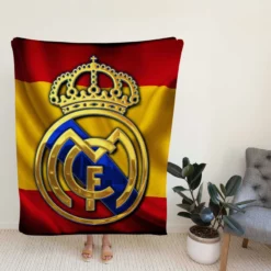 Real Madrid Inspiring Spanish Club Fleece Blanket
