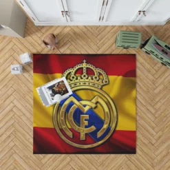 Real Madrid Inspiring Spanish Club Rug