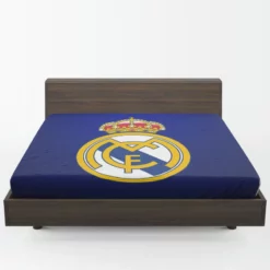 Real Madrid Logo Inspirational Football Club Fitted Sheet 1