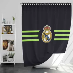 Real Madrid Logo Shower Curtain
