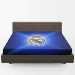 Real Madrid Logo Spain Football Club Fitted Sheet 1