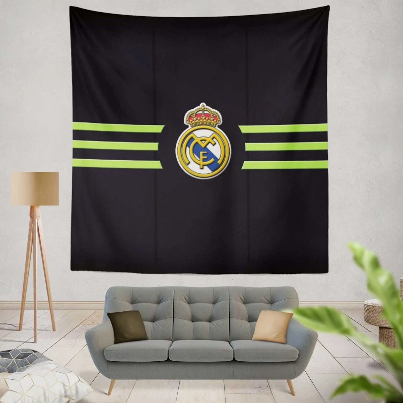 Real Madrid Logo Tapestry