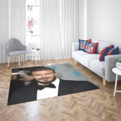 Real Madrid Officiel Player David Beckham Rug 2