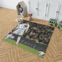 Real Madrid Soccer Player Cristiano Ronaldo Rug 1