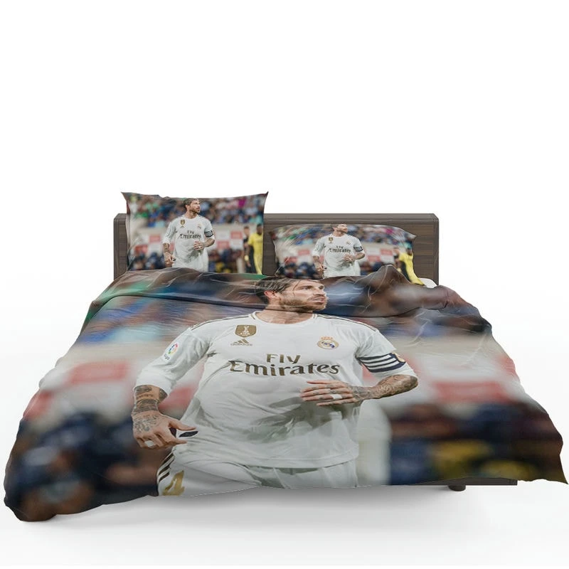 Real Madrid Soccer Player Sergio Ramos Bedding Set