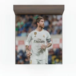 Real Madrid Soccer Player Sergio Ramos Fitted Sheet