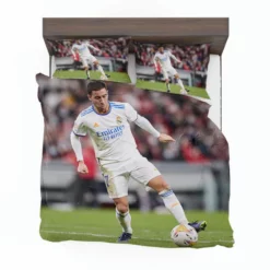 Real Madrid Star Football Player Eden Hazard Bedding Set 1