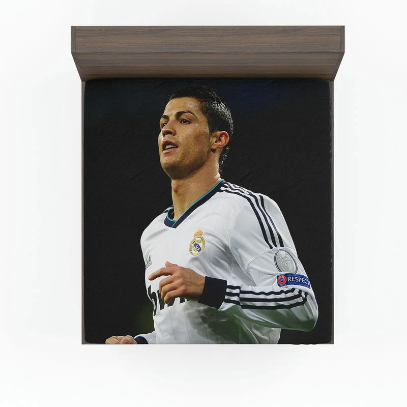 Real Madrid Top Ranked Cristiano Ronaldo Fitted Sheet