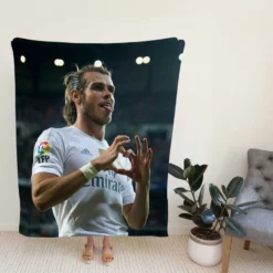 Real Madrid Welsh Player Gareth Bale Fleece Blanket