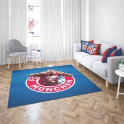 Robert Lewandowski Bayern Munich Football Player Rug 2