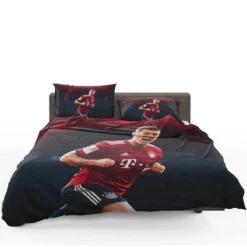 Robert Lewandowski Celebrated Football Player Bedding Set