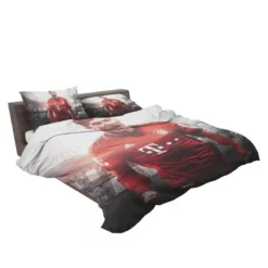 Robert Lewandowski Competitive Football Player Bedding Set 2