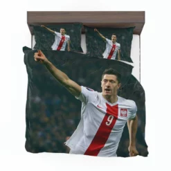 Robert Lewandowski Polish World Cup Player Bedding Set 1