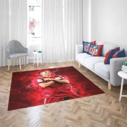 Robert Lewandowski Sports Player Rug 2