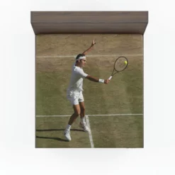 Roger Federer Australian Open Tennis Player Fitted Sheet