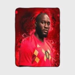 Romelu Menama Lukaku Bolingoli Champions League Fleece Blanket 1