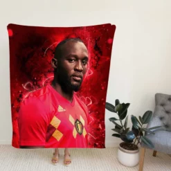 Romelu Menama Lukaku Bolingoli Champions League Fleece Blanket