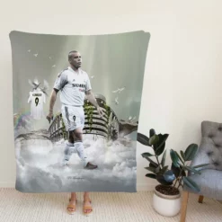 Ronaldo Nazario Real Madrid Club Player Fleece Blanket