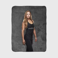Ronda Rousey WWE Superstar Fleece Blanket 1