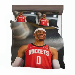 Russell Westbrook Houston Rockets NBA Bedding Set 1
