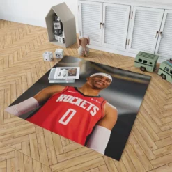 Russell Westbrook Houston Rockets NBA Rug 1