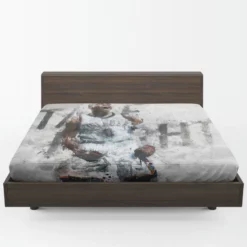 Russell Westbrook Oklahoma City Thunder Art Fitted Sheet 1