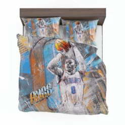 Russell Westbrook Oklahoma City Thunder NBA Bedding Set 1