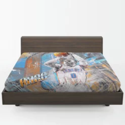 Russell Westbrook Oklahoma City Thunder NBA Fitted Sheet 1