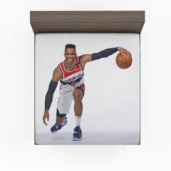 Russell Westbrook Washington Wizards NBA Fitted Sheet