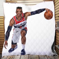 Russell Westbrook Washington Wizards NBA Quilt Blanket