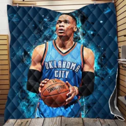 Russell Westbrook graceful NBA Quilt Blanket