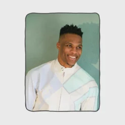 Russell Westbrook professional NBA Player Fleece Blanket 1
