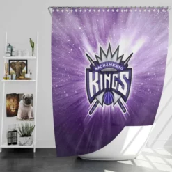 Sacramento Kings Awarded NBA Club Shower Curtain