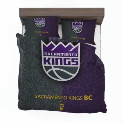 Sacramento Kings Basketball Team Logo Bedding Set 1