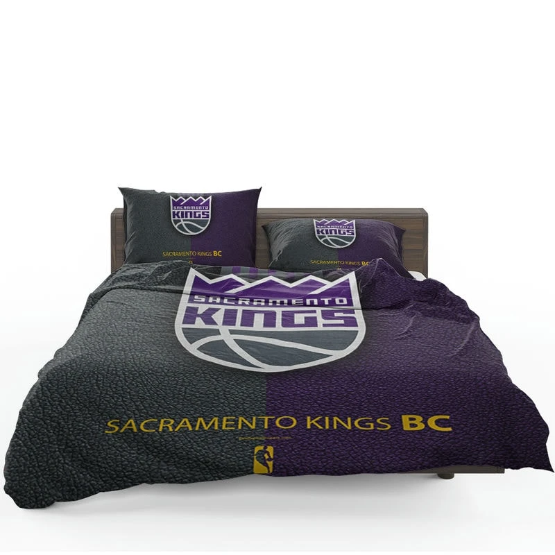 Sacramento Kings Basketball Team Logo Bedding Set