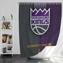 Sacramento Kings Basketball Team Logo Shower Curtain