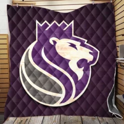 Sacramento Kings Exciting Logo Quilt Blanket